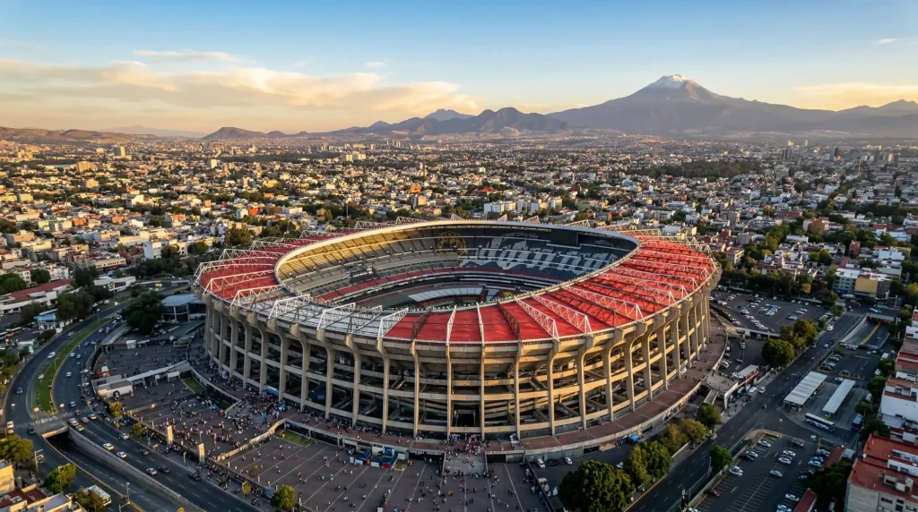 Estadio Azteca v Mexico Cityju, prizorišče odprtja SP 2026