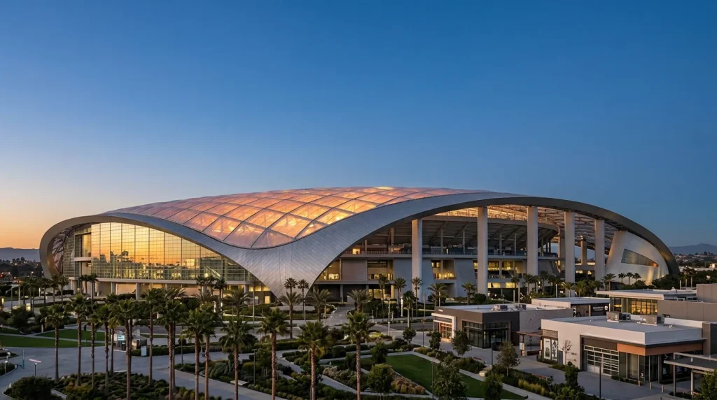 SoFi Stadium v Inglewoodu, Los Angeles, prizorišče SP 2026